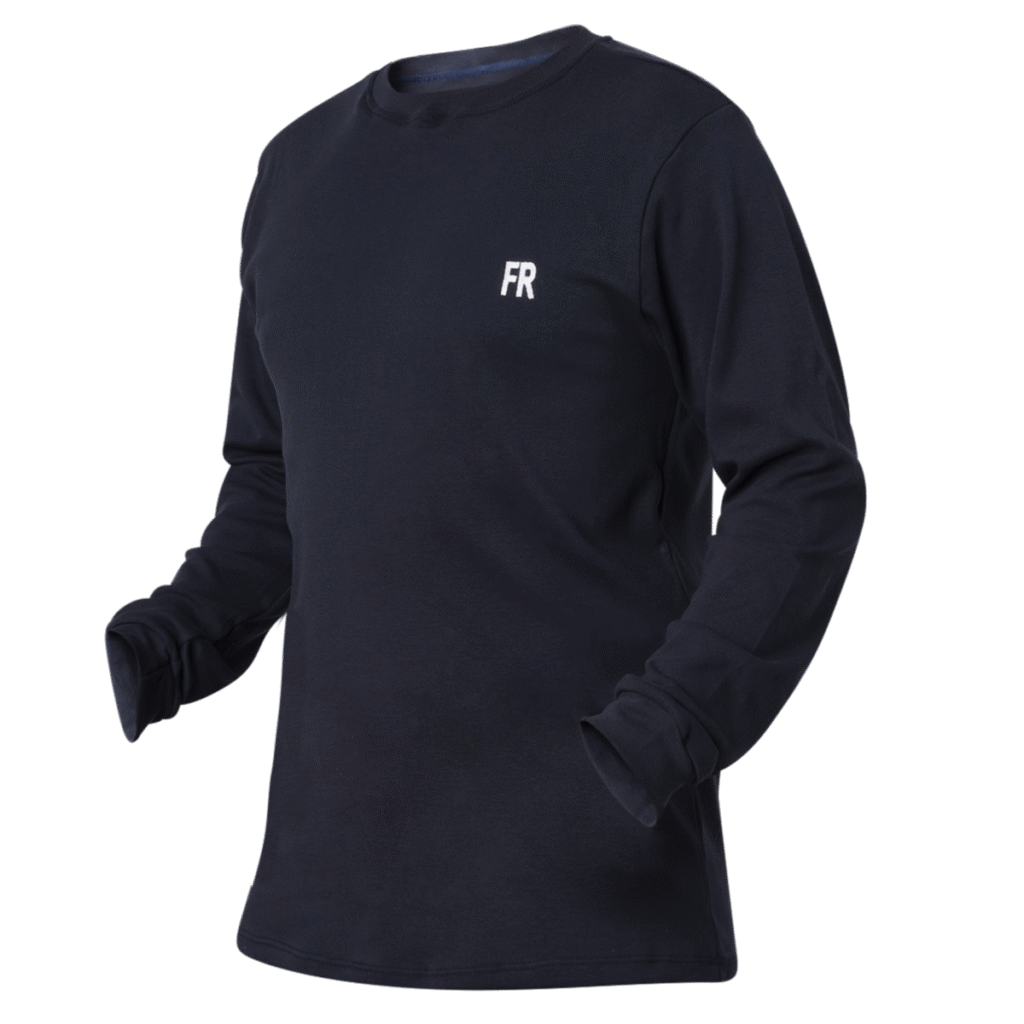 Camiseta em algodão antichamas