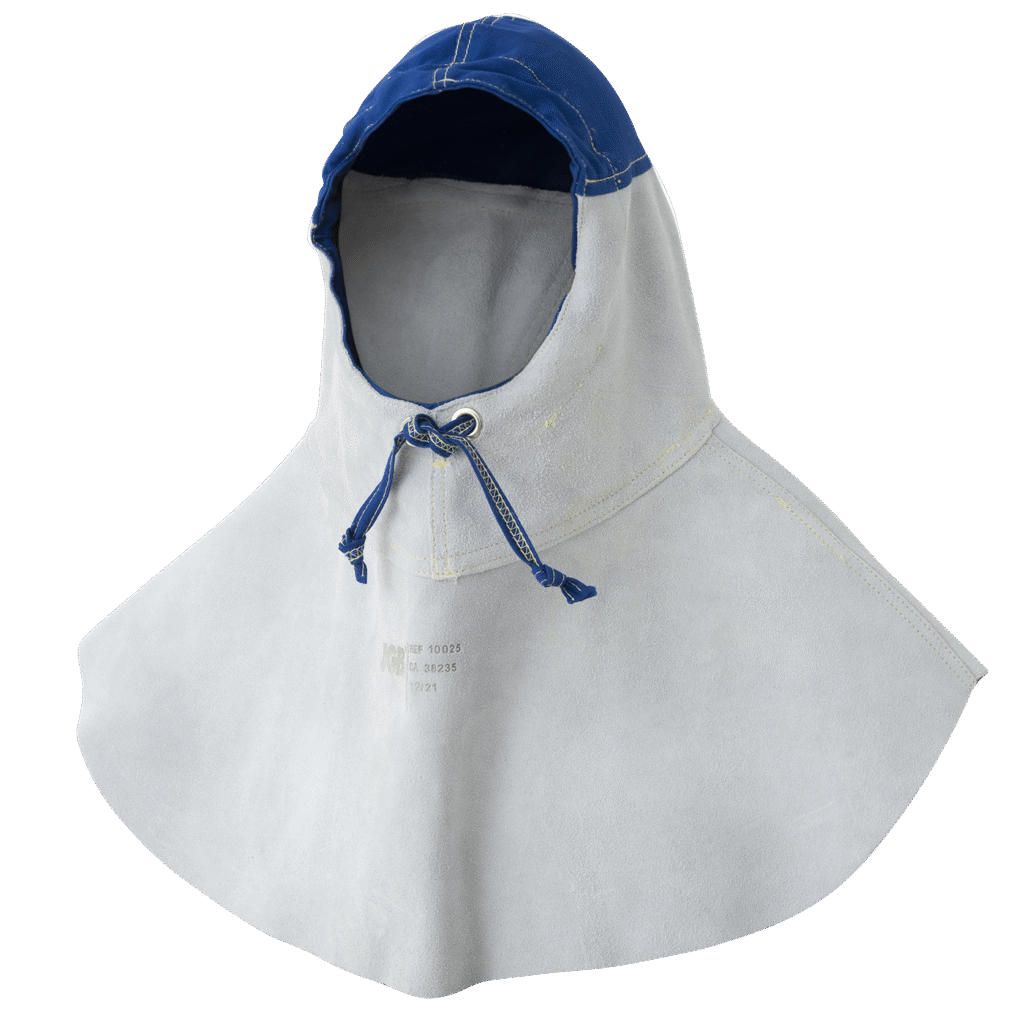 Capuz em algodão antichamas e Raspa