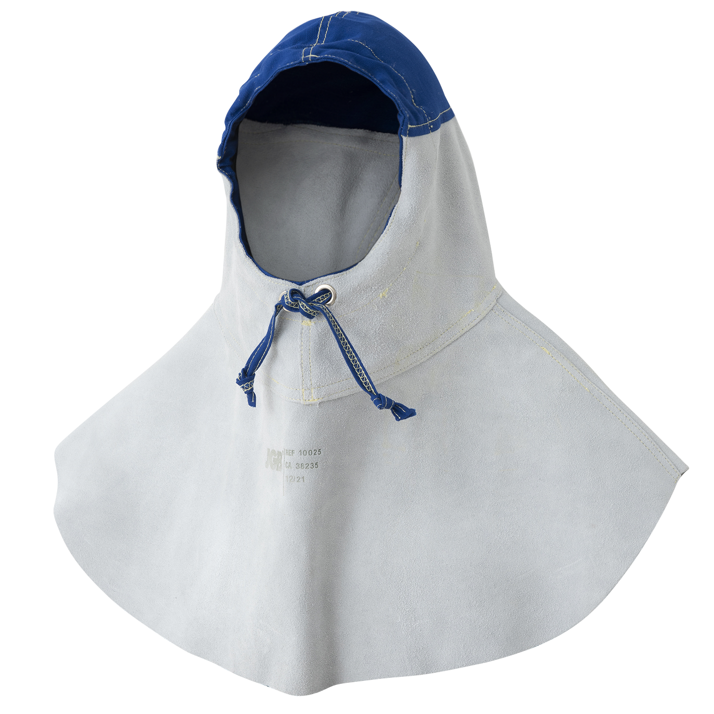 Capuz em algodão antichamas e Raspa