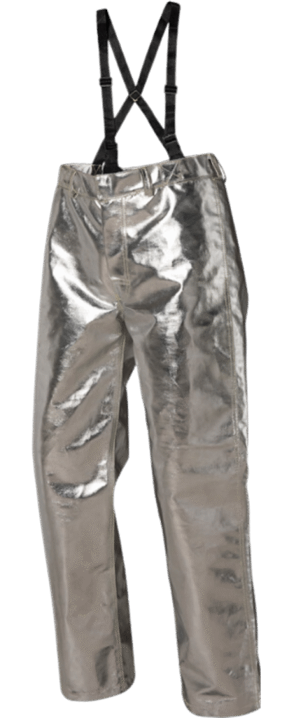 Calça em Texíon® G Aluminizado forrado com tecido FR