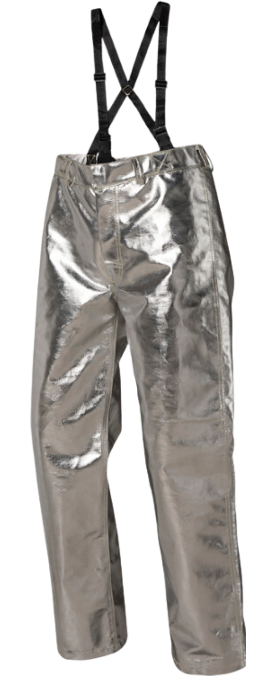 Calça em Texíon® G Aluminizado forrado com tecido FR