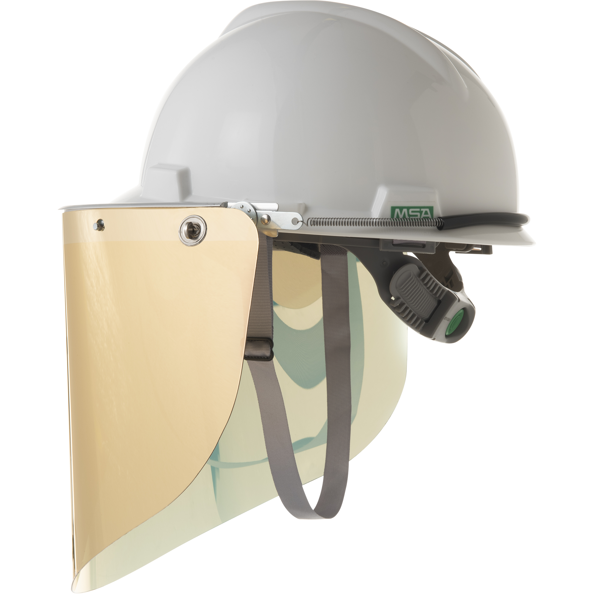 Protetor Facial incolor com película ouro