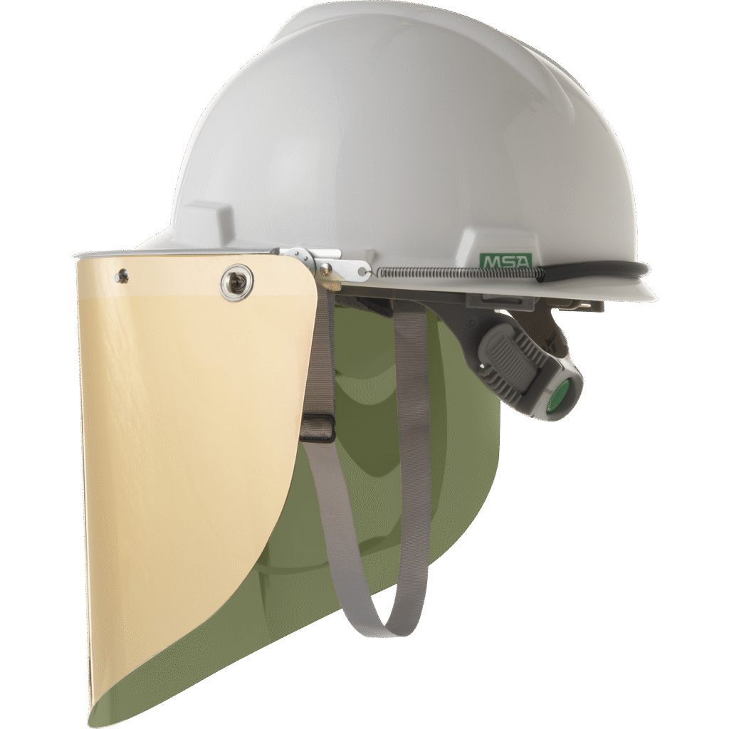 Protetor Facial verde ouro